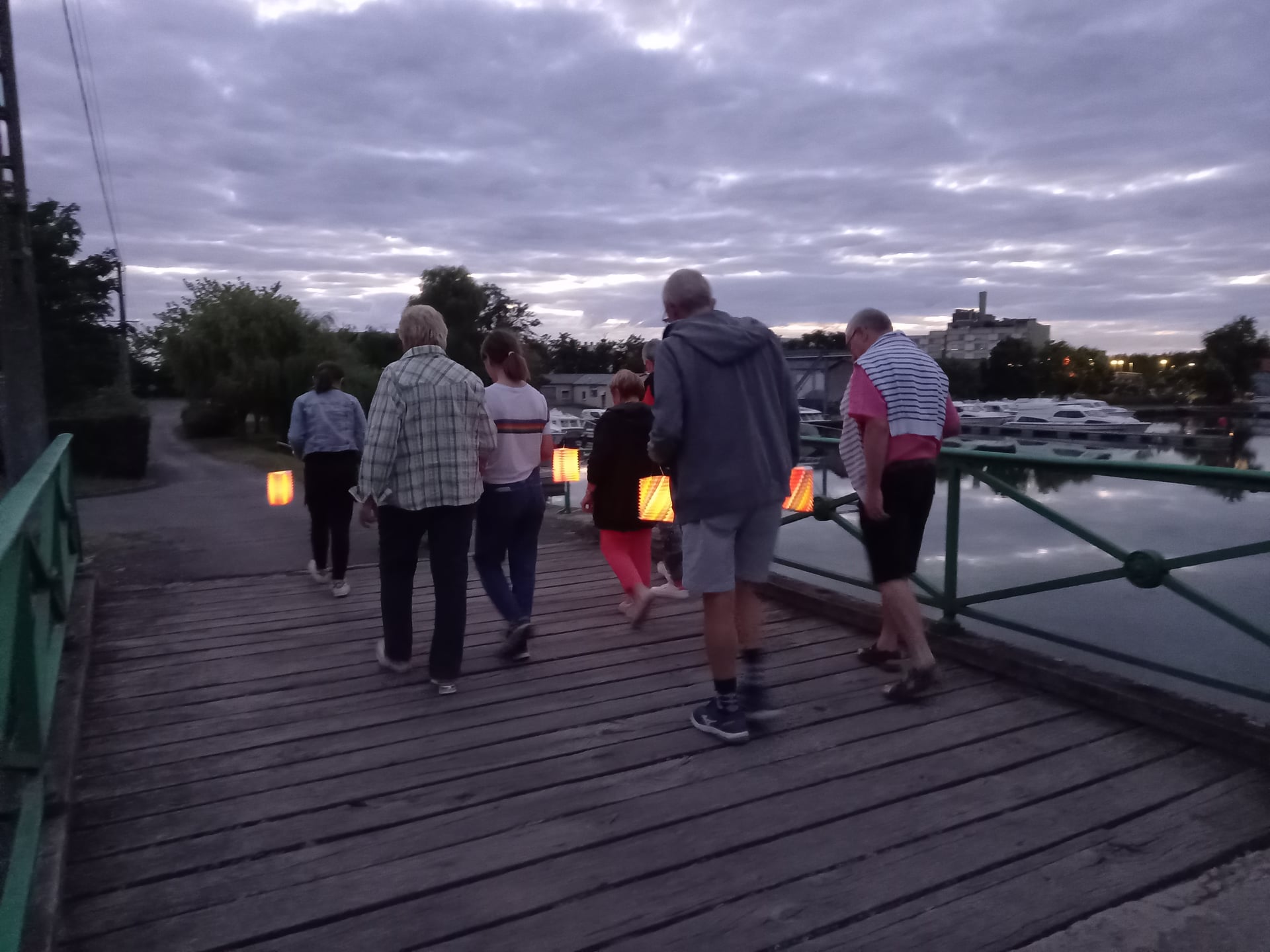 Nocturne "Decize.... Quand la Loire s'en mêle !"