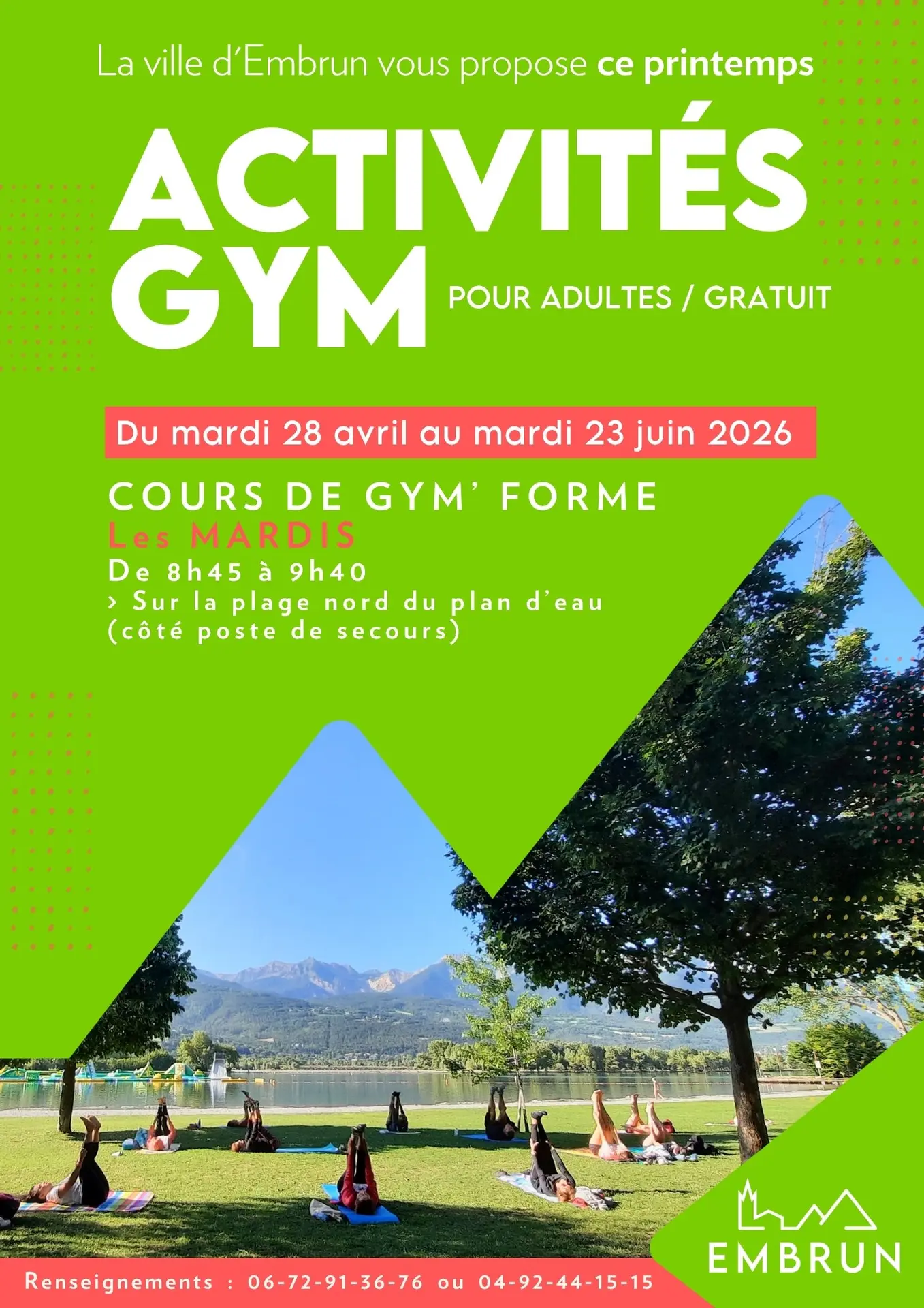 Cours de Gym forme