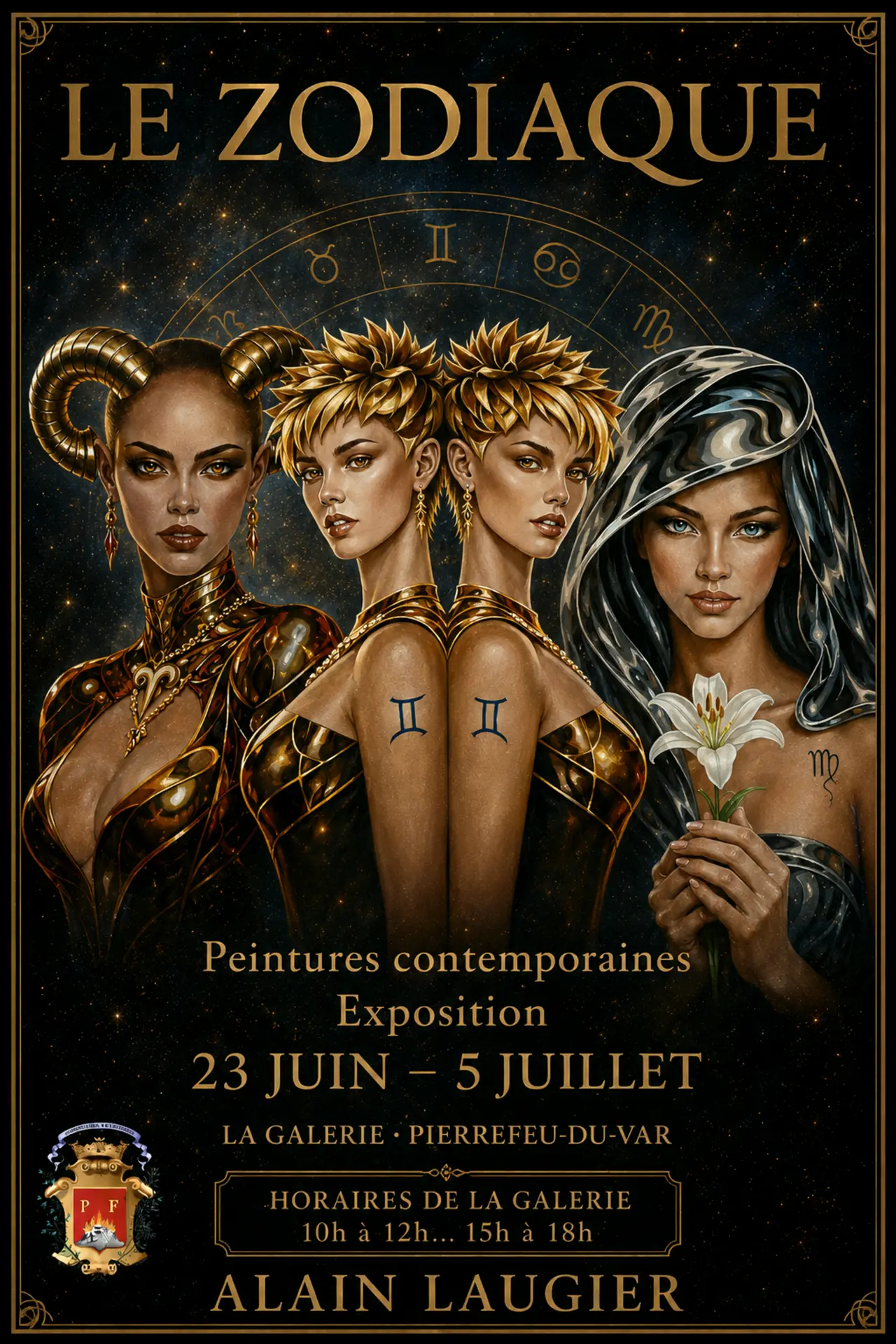 Exposition peintures contemporaines de Alain Laugier