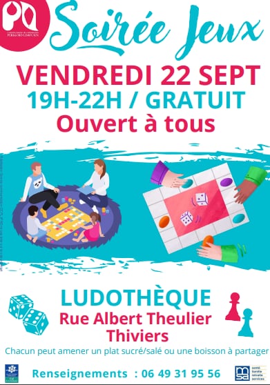 Soirée jeux avec la ludothèque
