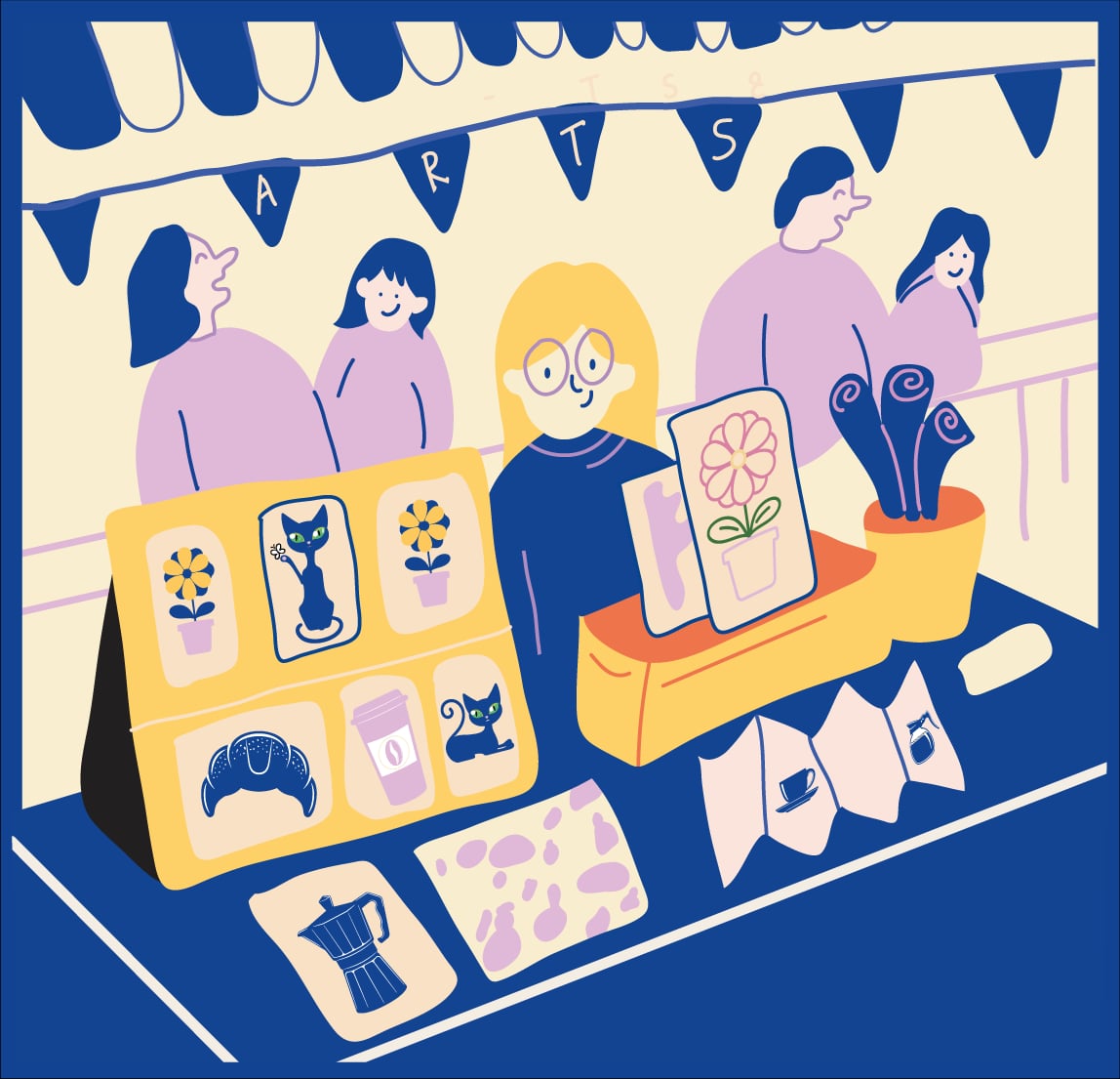Marchés de Pays – Caricaturiste & Magicien close-up