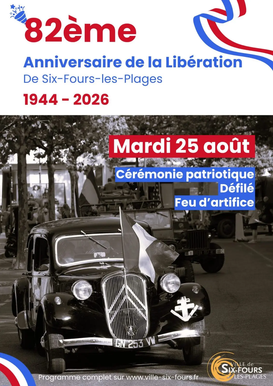 82 ème anniversaire de la Libération de Six Fours