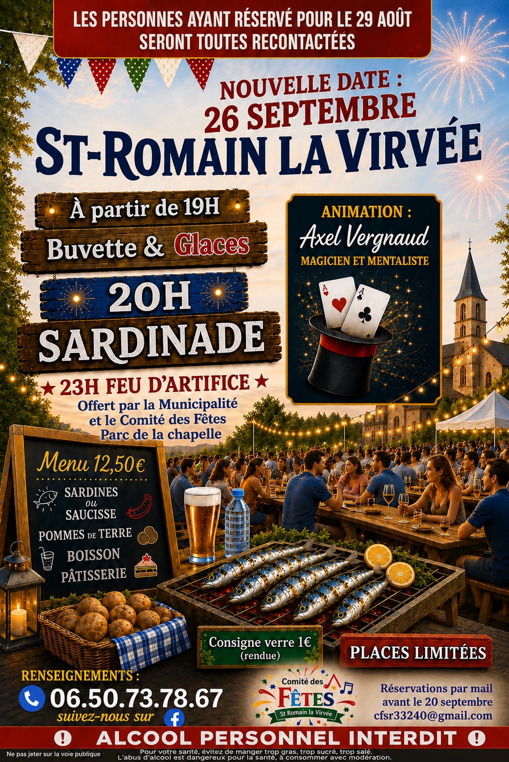 Soirée Sardinade et Grillades
