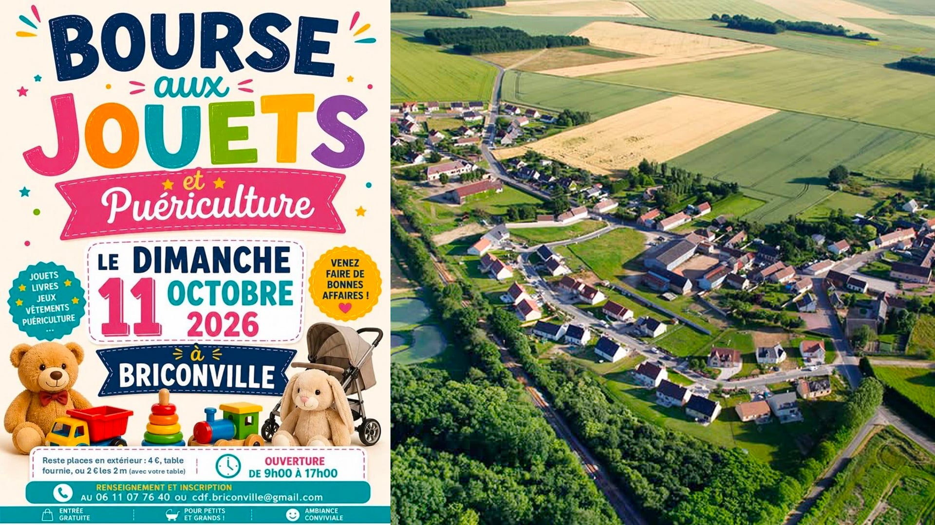 Bourse aux jouets et puériculture de Briconville