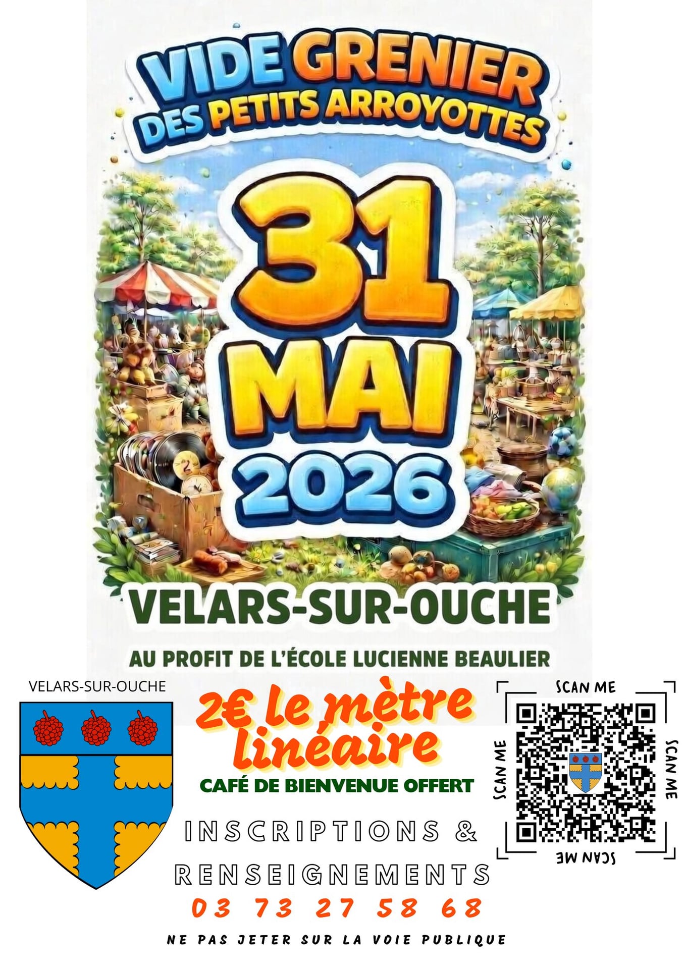 Le vide grenier des petits Arroyottes