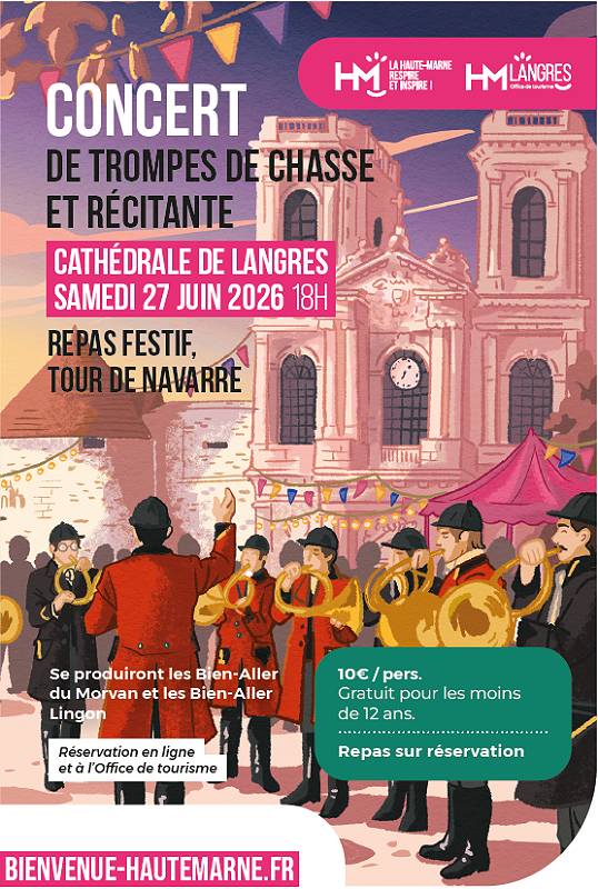 Concert de trompes de chasse et récitante