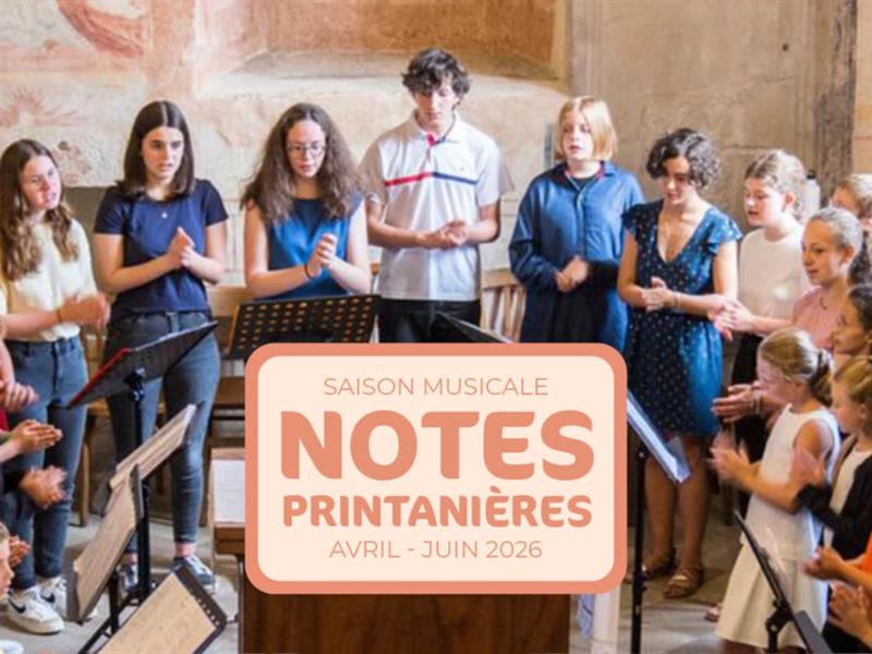 Notes printanières : concert des jeunes chanteurs