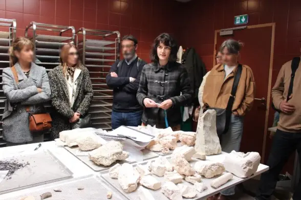 Visite famille sur le thème de l’archéologie funéraire