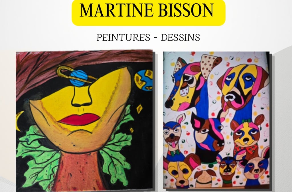 Expositions à Montard | Martine Bisson