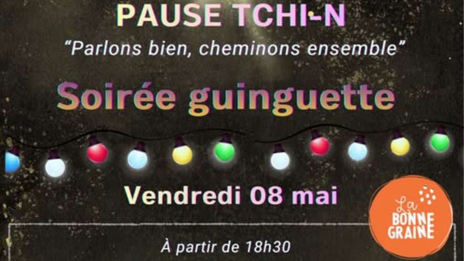 PAUSE T'CHIN - Soirée guinguette