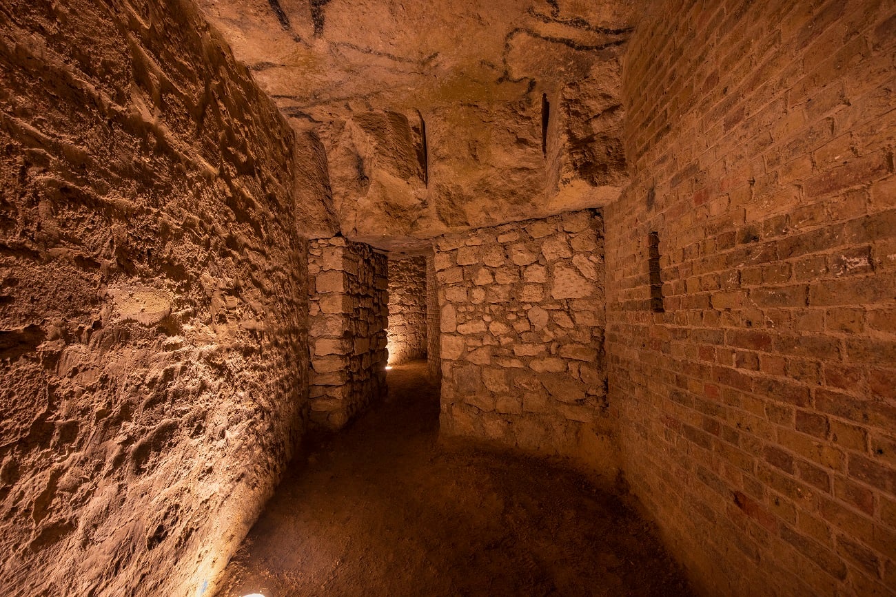 Visite guidée des souterrains de Laon