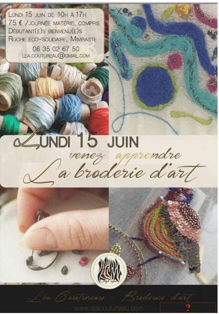 Atelier broderie d'art