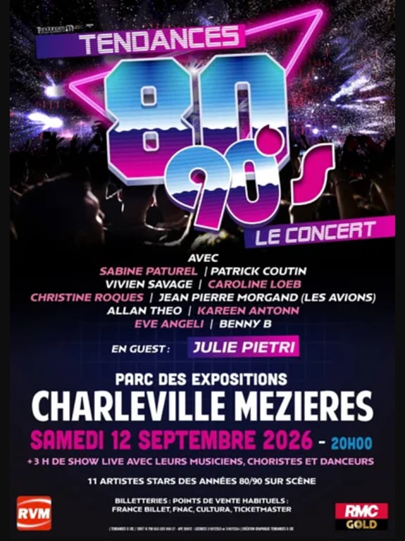 Concert : Tendances 80/90