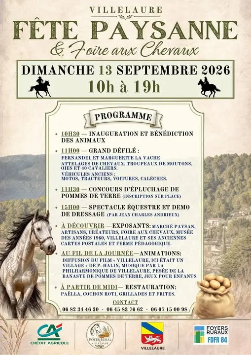 La Fête Paysanne revient à Villelaure !
