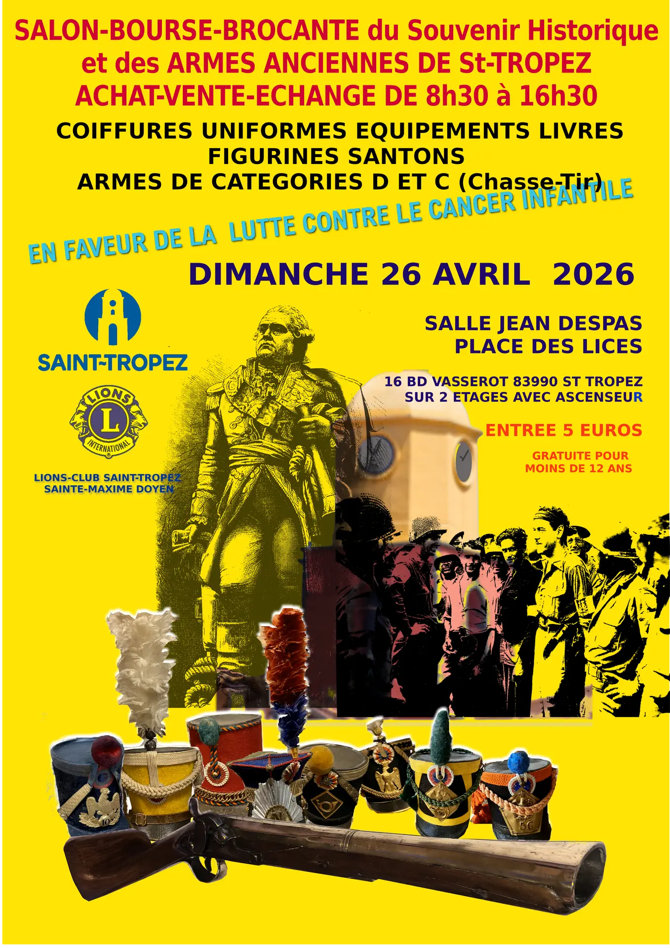 Salon – Bourse – Brocante du souvenir historique