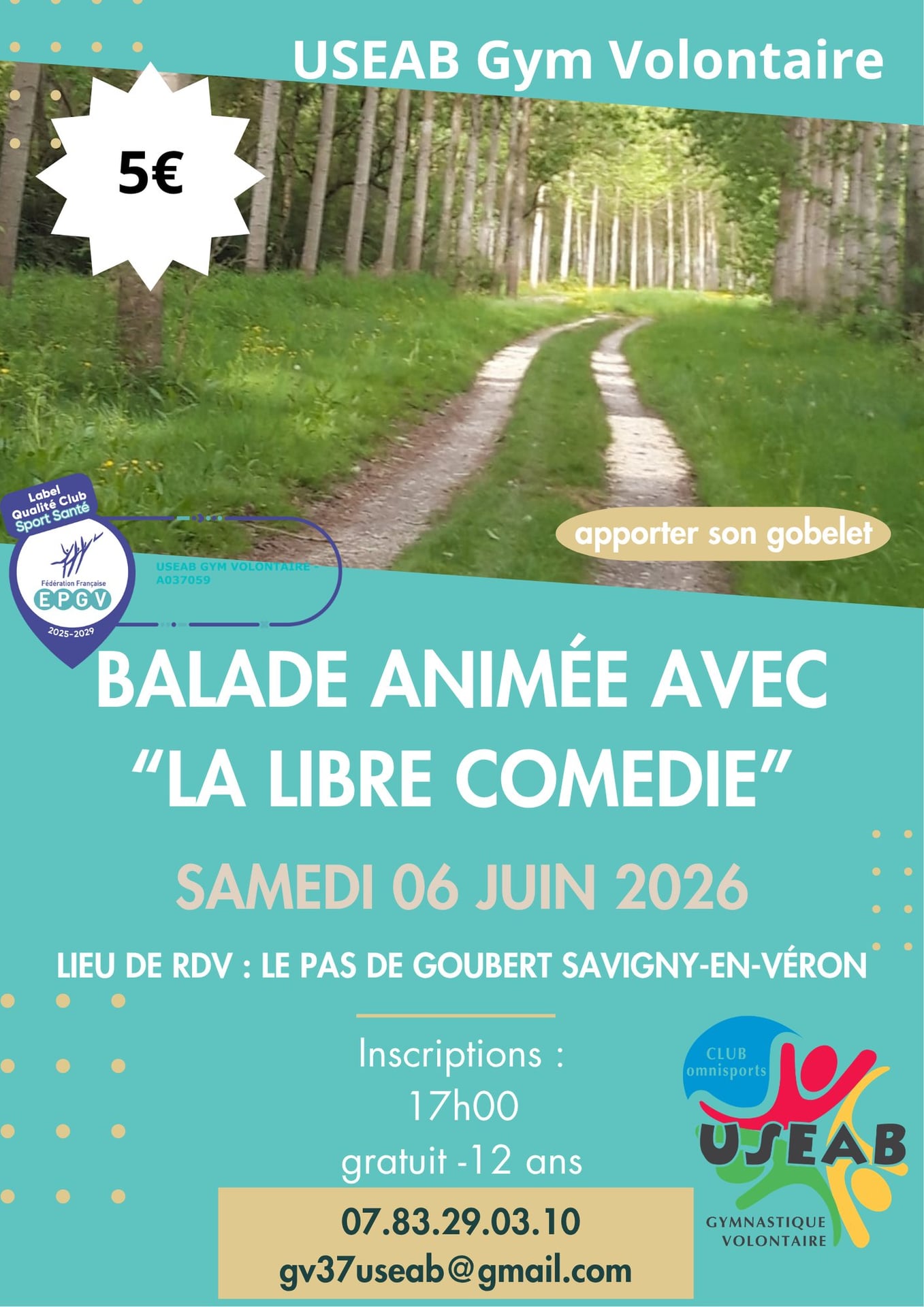 Balade animée avec "La Libre Comédie"
