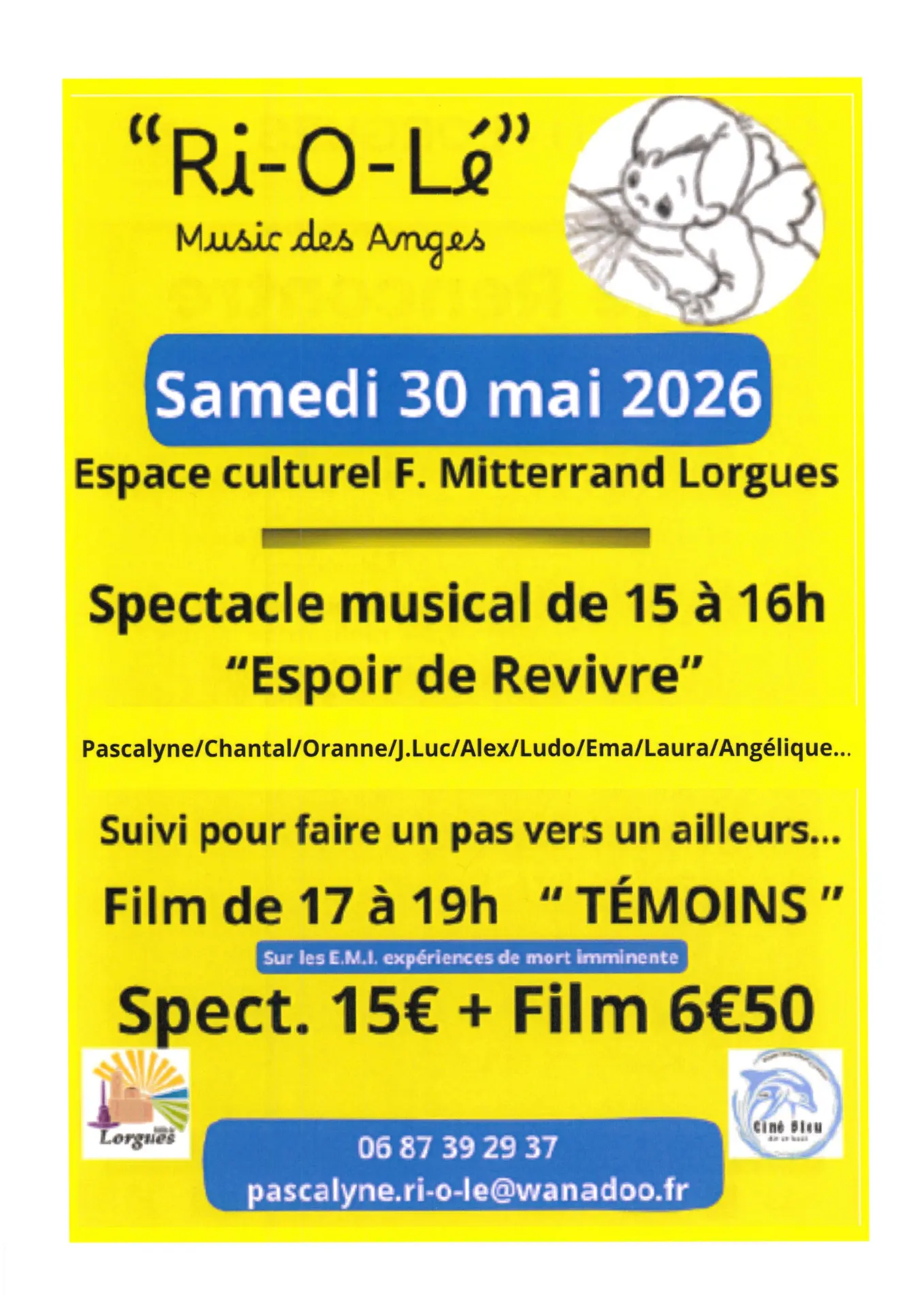 Spectacle Musical Espoir de Revivre