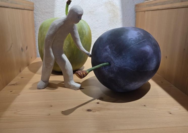 Exposition – «Mi-figue, mi-raisin» de Roger André et «Les étonnés» de Jean-Pierre Thein