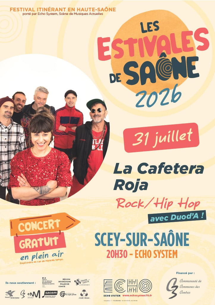 Les Estivales de Saône - La Cafetera Roja + Duod'A