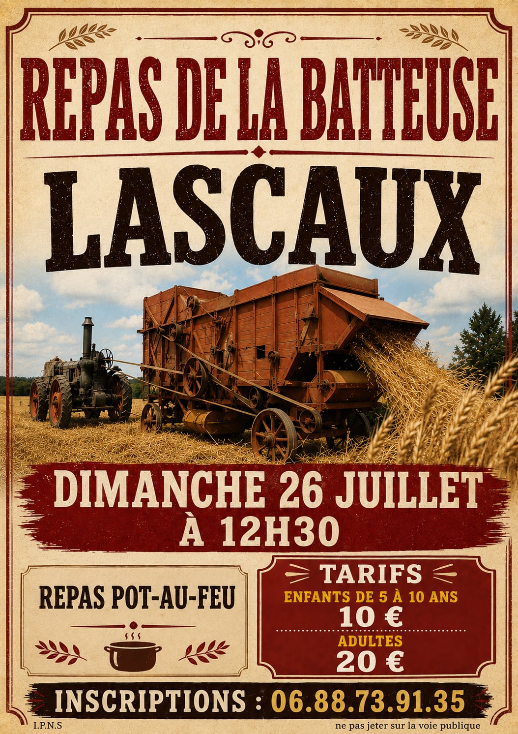 Repas de la Batteuse