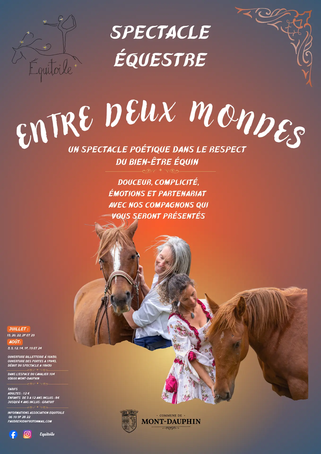 Spectacle équestre de Mont-Dauphin