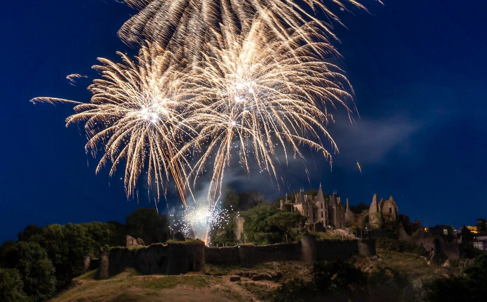 Fête nationale du 14 juillet - Bressuire - Feu d'artifice annulé