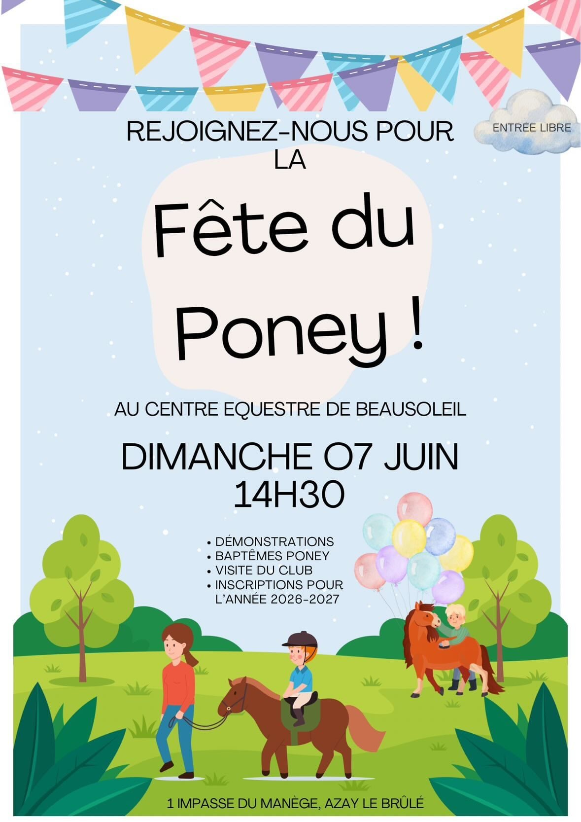Fête du Poney !