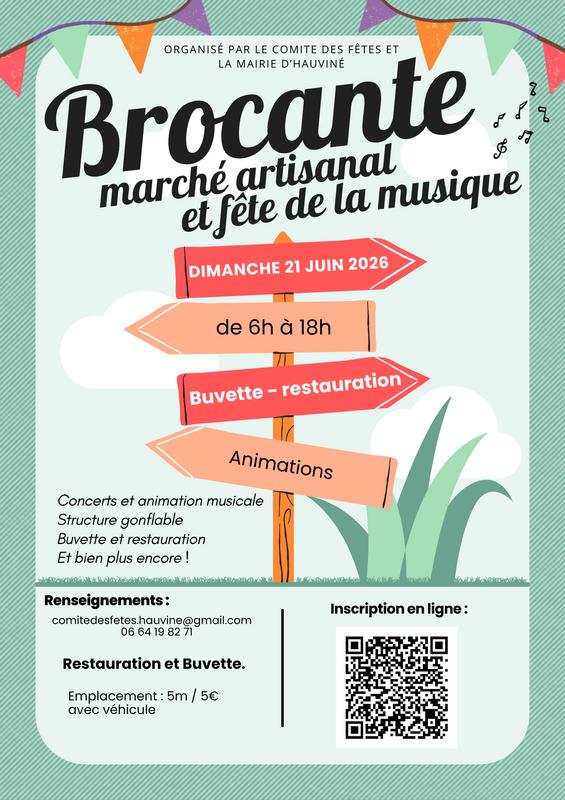 Brocante - marché artisanal