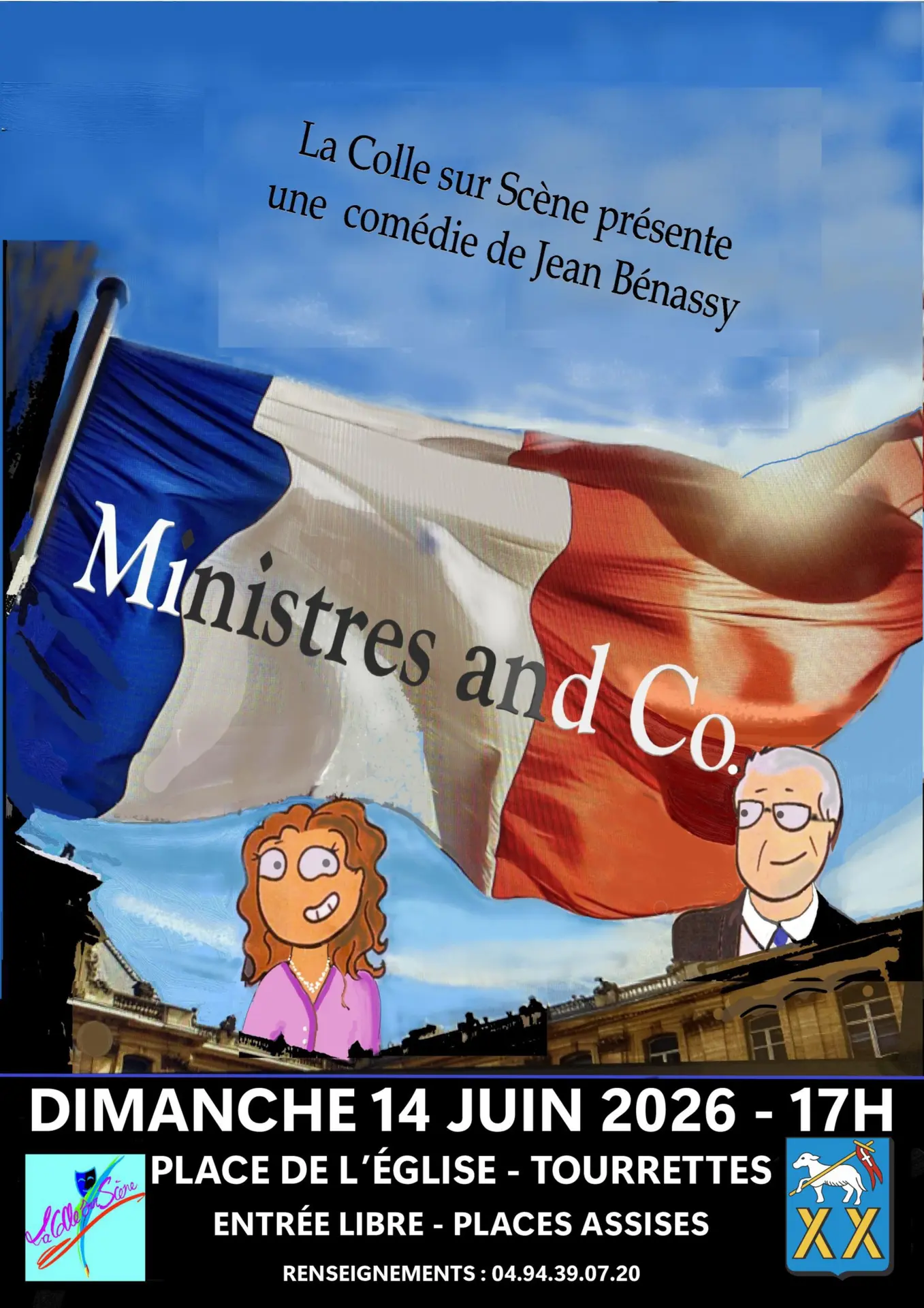 Théâtre en plein air : Ministres & Co