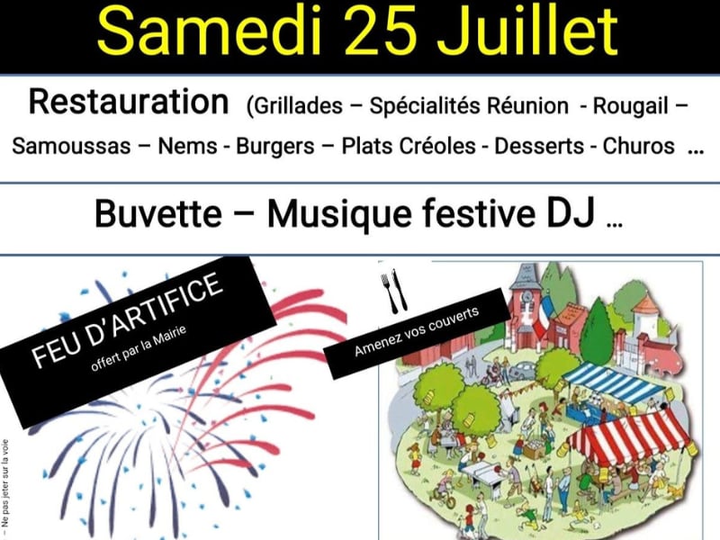 Marché nocturne à Pleine Selve