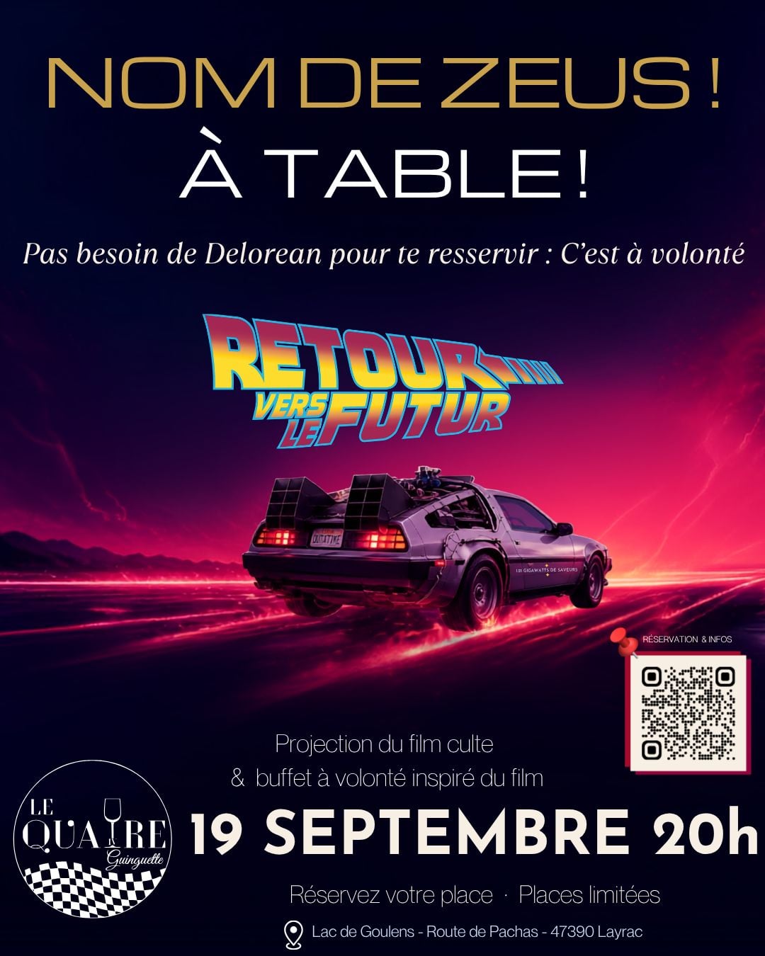Nom de zeus ! A table !