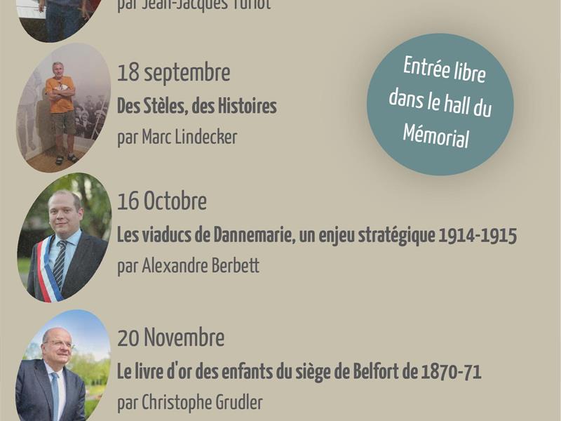 Conférence: le livre d'or des enfants du siège de Belfort