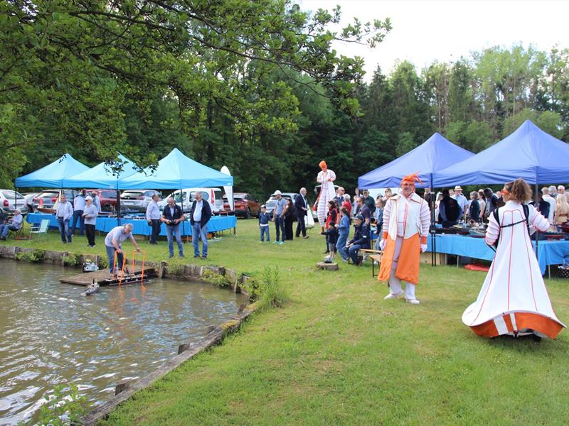 Flâneries et découvertes autour du plan d'eau