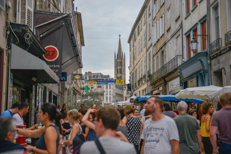 Marché nocturne "Un soir rue Haute-Vienne"