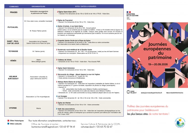 Journées Européennes du Patrimoine