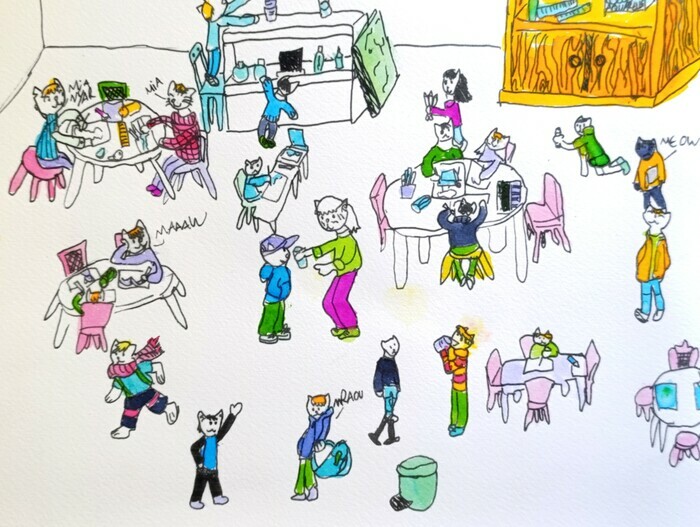 Dessin - peinture - Les Ateliers de Marie Léna