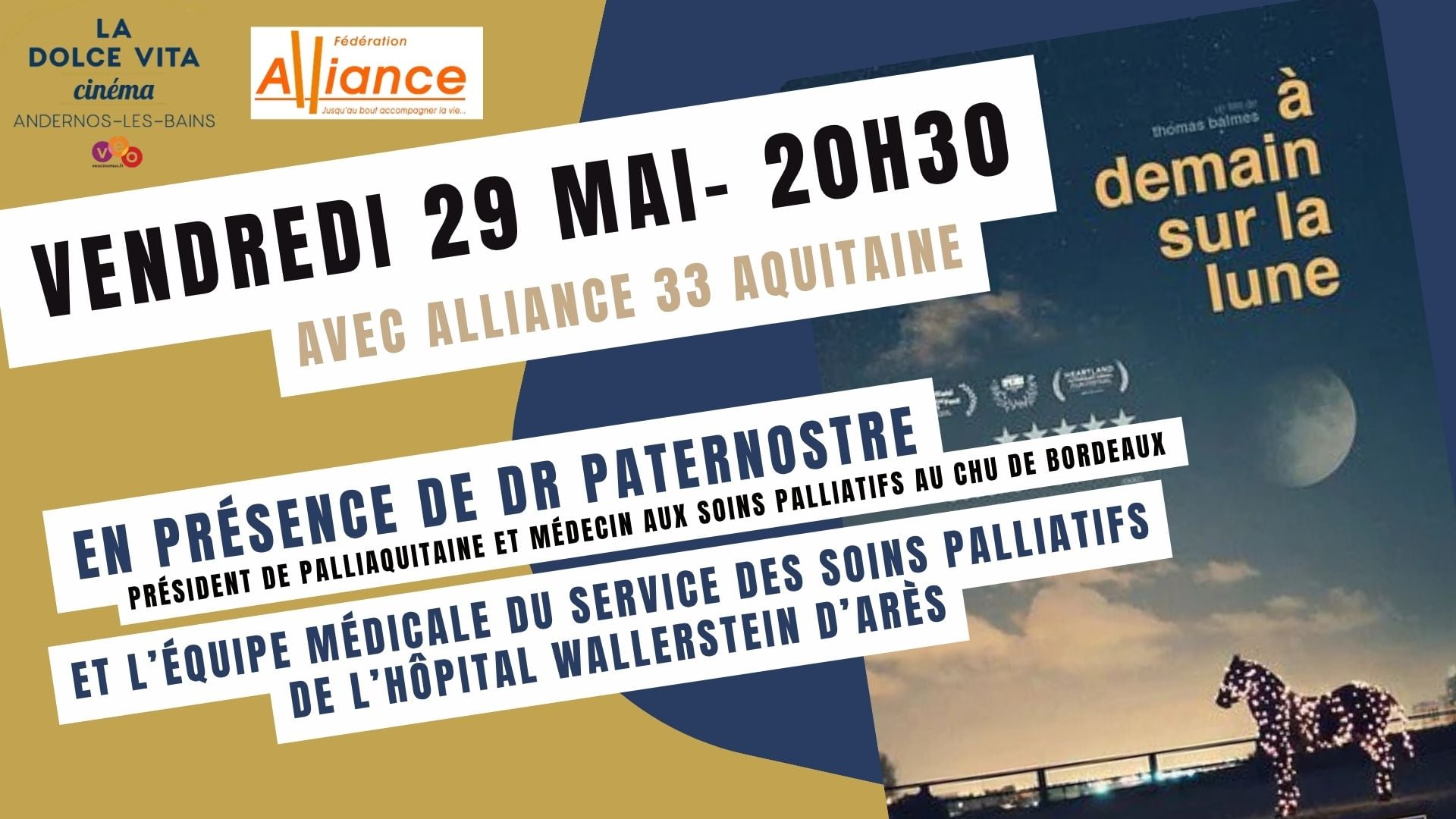 Ciné Débat avec l'association Alliance 33 Aquitaine