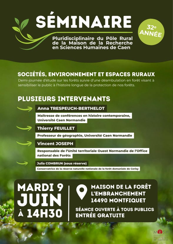 Séminaire pluridisciplinaire du pôle rural de la Maison de la Recherche en sciences humaines de Caen