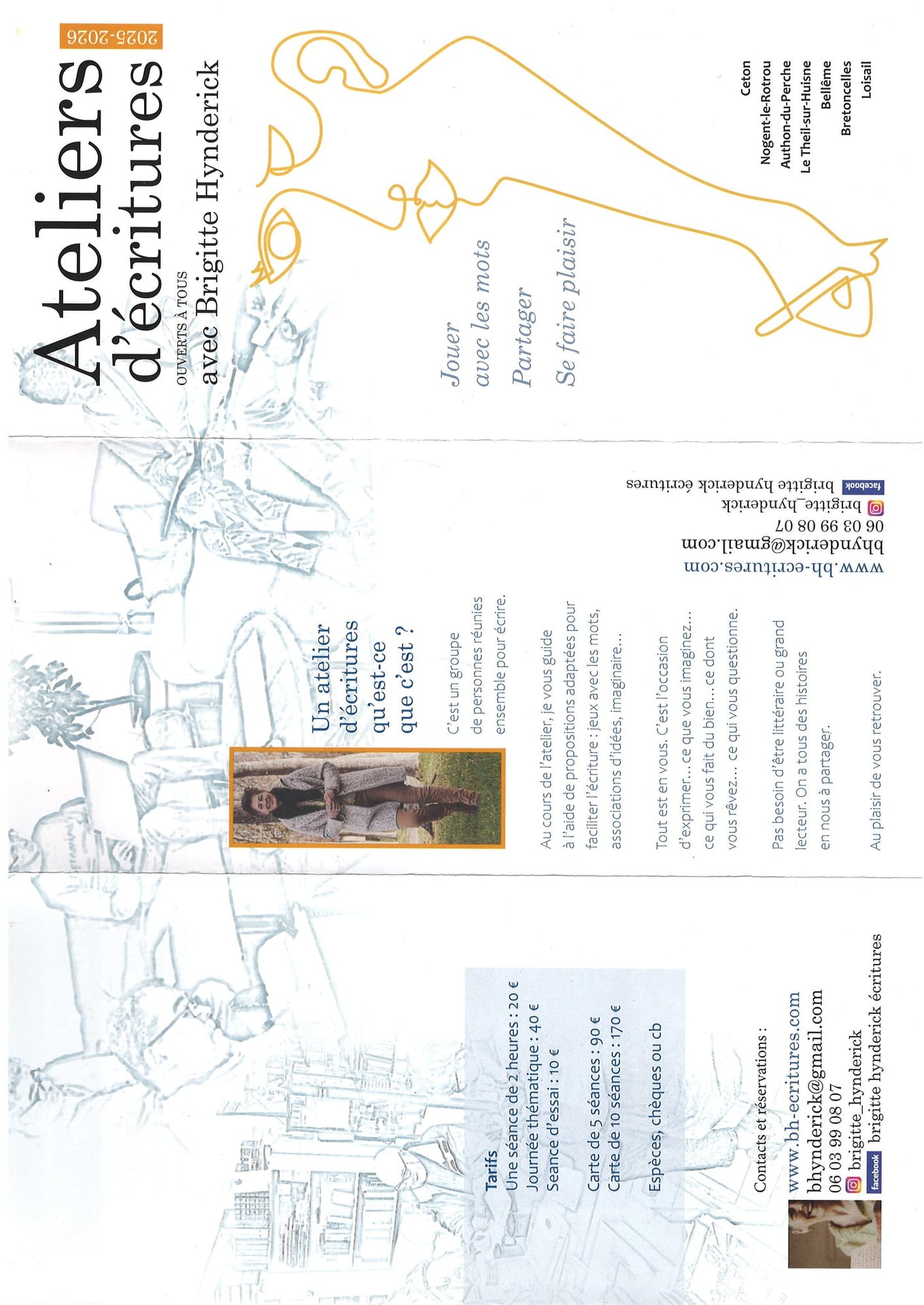 Ateliers écriture à l'ASJ