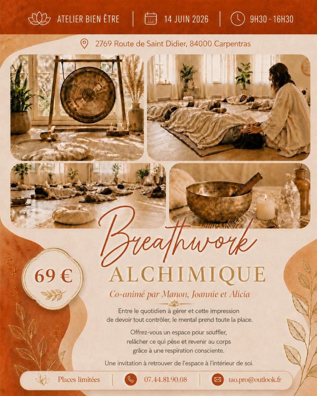 Atelier Bien-être : Breathwork Alchimique