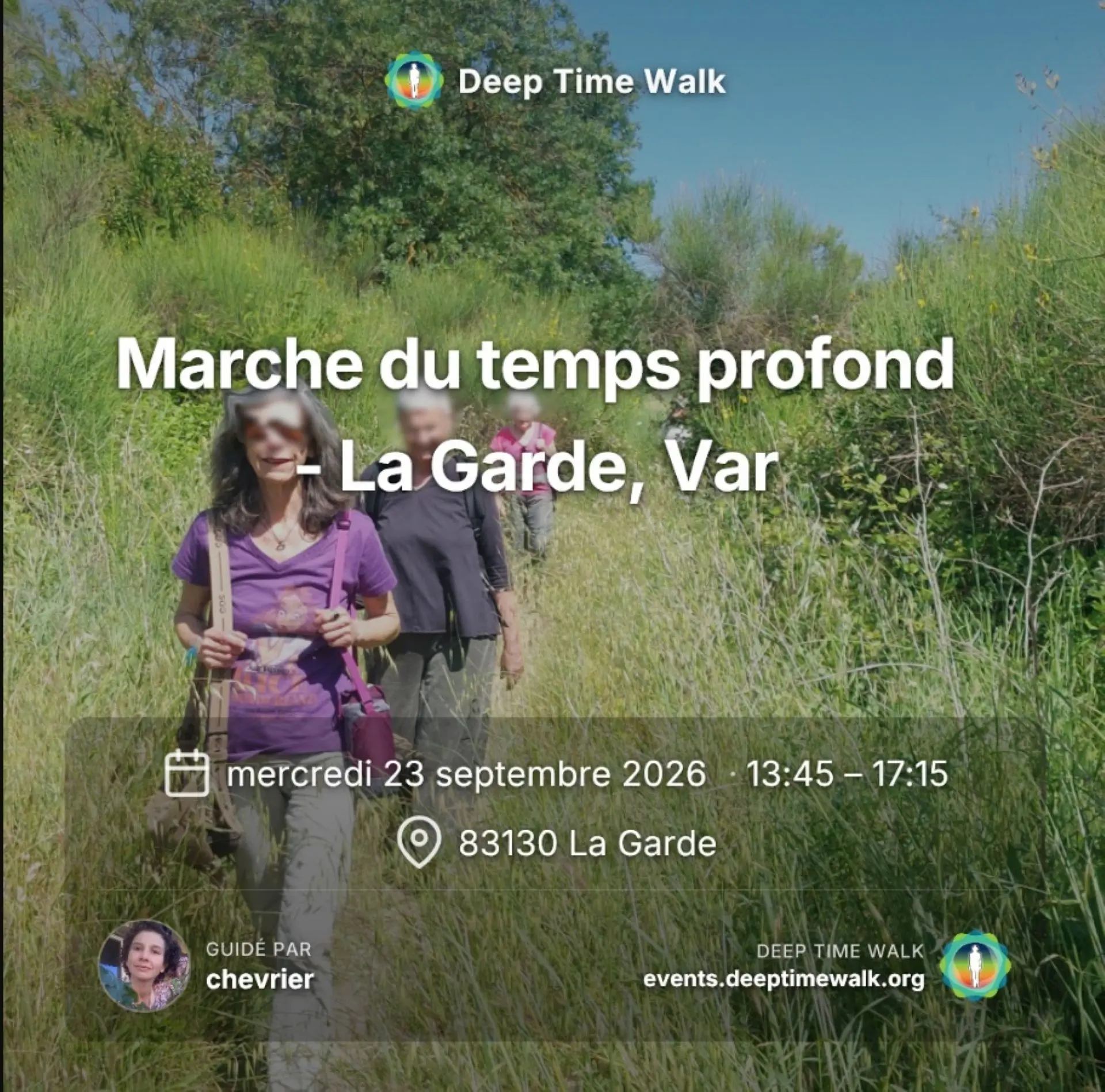 Marche du temps profond