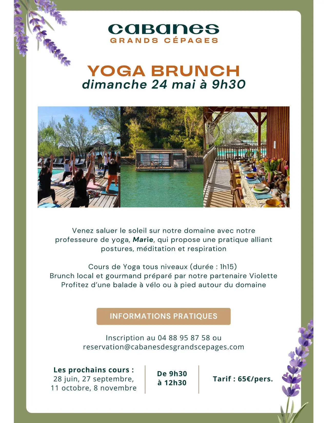 Yoga Brunch - Coucoo les Grands Cépages