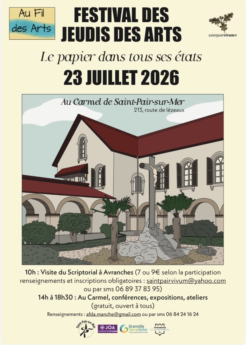 Festival des Jeudis des Arts - Le papier dans tous ses états