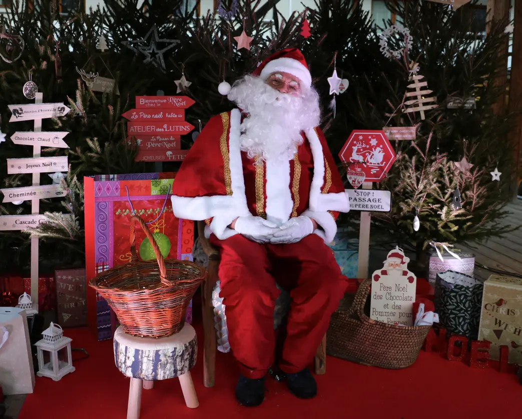Féeries d'hiver : Maison du Père Noël
