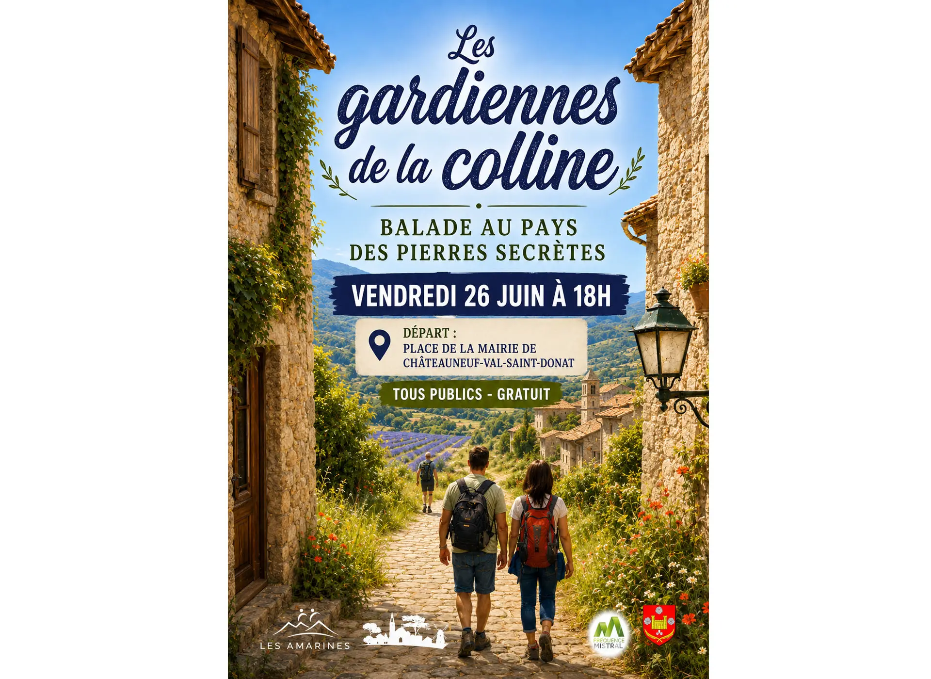 Les gardiennes de la colline - Balade au pays des pierres secrètes