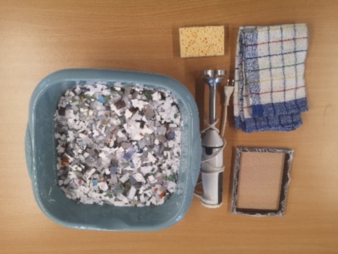 Atelier papier recyclé