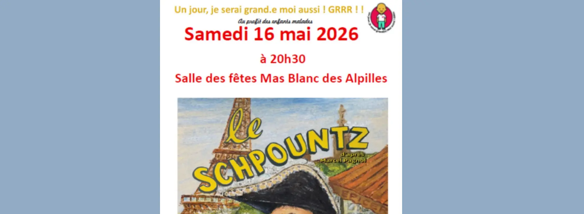 Théâtre - 'Le Schpountz'