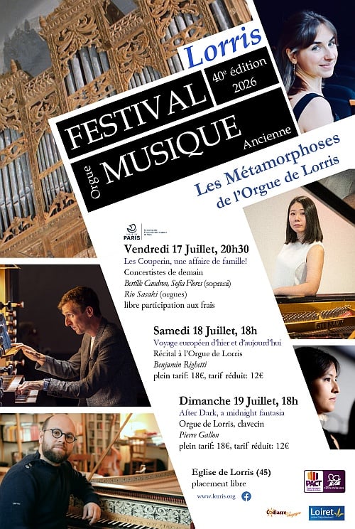 Festival "Les métamorphoses de l'orgue de Lorris"
