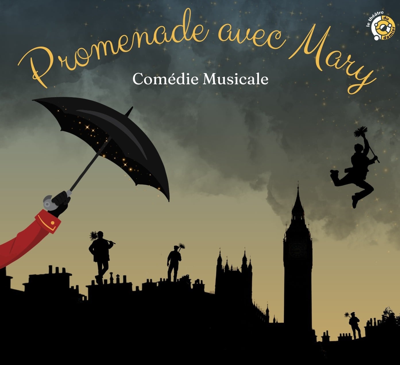 Comédie musicale "Promenade avec Mary" par la troupe Le Théâtre du Damier