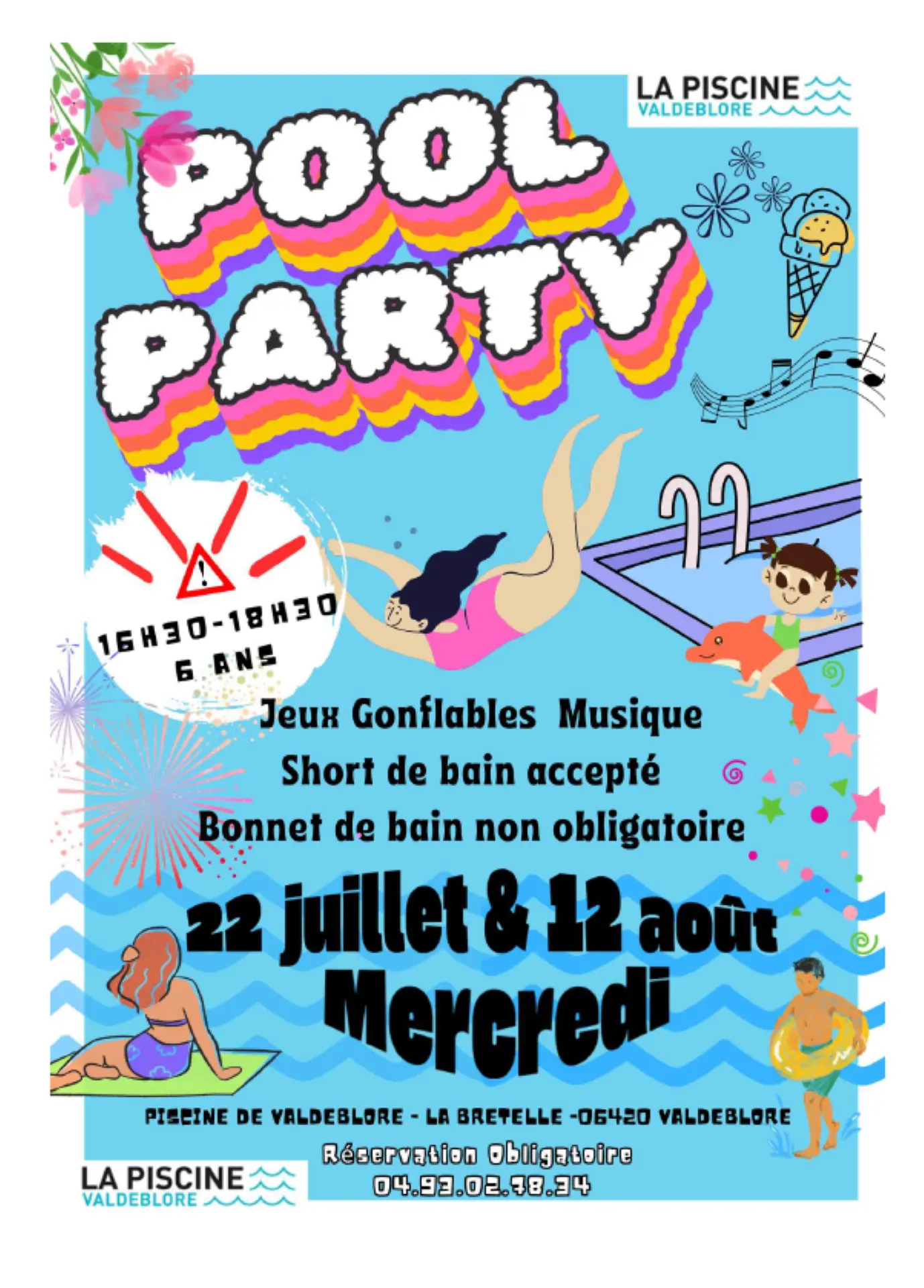 Pool Party - Piscine de Valdeblore